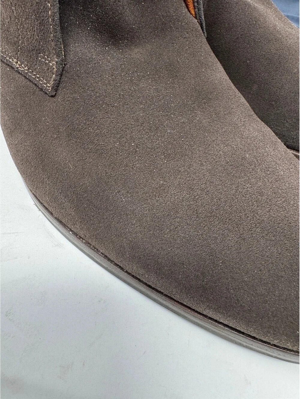 Wolf & Shepherd Striker Suede Chukka Brown Mens Boots Size 10.5 Made In Portugal
